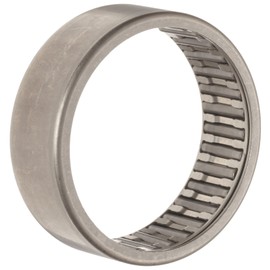 INA HK6032 Needle Roller Bearing, Caged Drawn Cup, Outer Ring and Roller, Steel Cage, Open End, Metric, 60mm ID, 68mm OD, 32mm Width, 4400rpm Maximum Rotational Speed