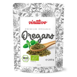 vinativo Oregano BIO – 200g – gerebelt – Bio-Qualität – griechische Kräuter aus kontrolliertem biologischen Anbau