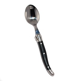 Lagulore ABS Handle, Teaspoon, Made in France, NERON, Black Marble Style