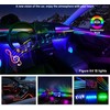 Acrylic Interior Car LED Strip Lights, Dreamcolor 10-in-1 Car Ambient