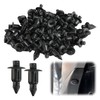 Pack of 50 Plastic Rivets, Expansion Rivets 6 mm, Plastic
