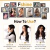 Fshine Headband Hair Extensions Human Hair 12 Inch Wire Hair