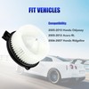 Front AC Heater Blower Motor Fan Fits for Honda Odyssey