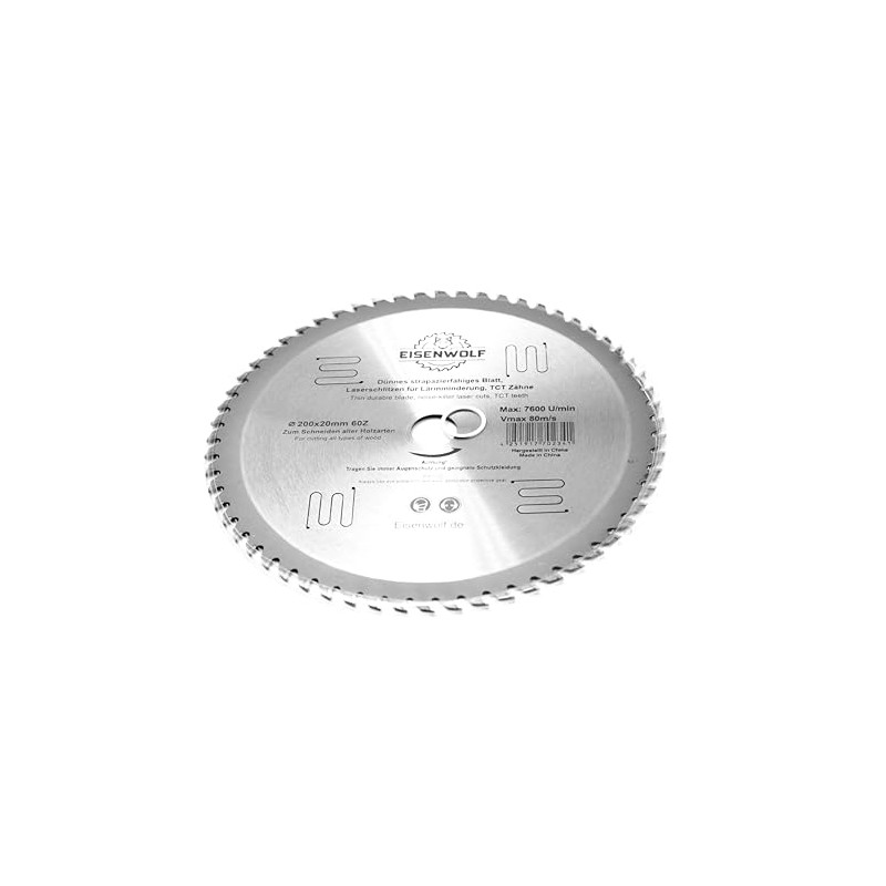 200 x 20 mm saw blade, circular saw blade for