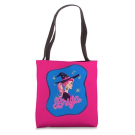 Witchy Plastic Vintage Bruja Magic Doll Tote Bag