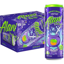 Alani Nu 12pk - 3 Pumpkin Cream And 9 Witches Brew Energy Drink Ships Today Free