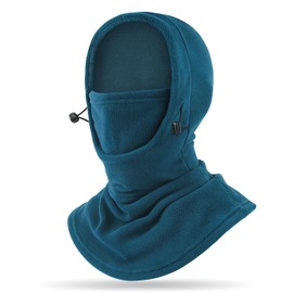 TAGVO Thermal Balaclava, Adjustable Ski Mask for Men and Women, Winter Balaclava, Thickened Extension, Fleece Neck Warmer, Neck Gaiter, Thermal Ski, Motorcycle, Bicycle, Face Hood for Outdoor Sports,