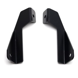 iJDMTOY LED Ditch Light Hood Edge Low Profile Mounting Brackets ONLY, Compatible with Toyota 1990-1995 4Runner