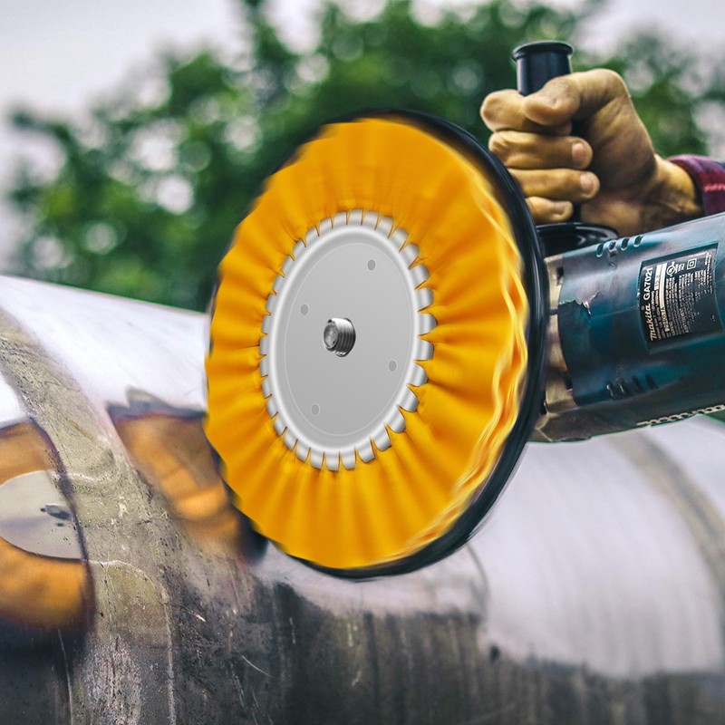 RoamRider 8” Airway Buffing Wheel Kit - 11-Piece Metal Polishing