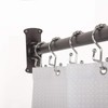 Utopia Alley Rustproof Wall Mounted L-Shaped Corner Shower Curtain Rod