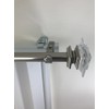 NoNo Bracket - Curtain Rod Bracket Attachment (Brass Set of