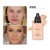 Waterproof Full Coverage Foundation - Long Lasting Cream Face Makeup