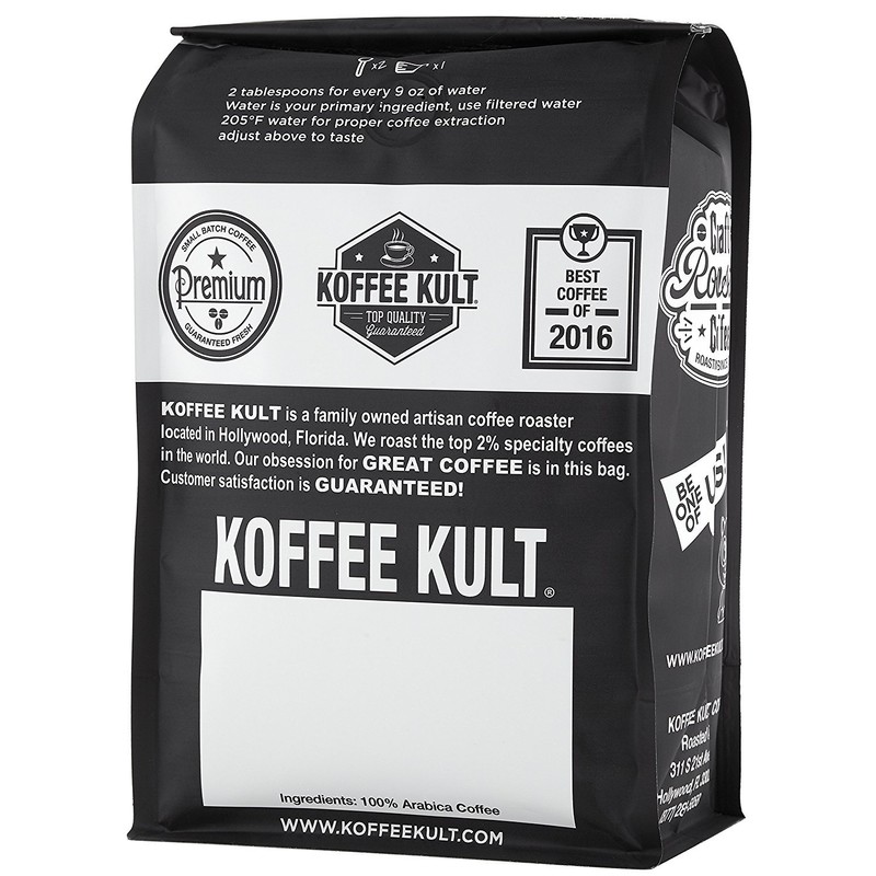 Koffee Kult Brazil Coffee Ground Medium Roast - 100% Single