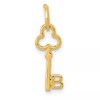 Unbranded 14K Yellow Gold B Key Charm