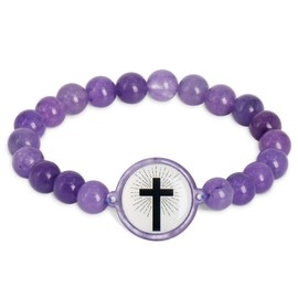 Bible Verse Bracelets - Christian Bead Bracelets, Inspiring Daily Scripture for Women, Men and Teens, Jesus Bracelet