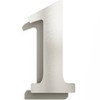 N-02-1-E Stainless Steel House Number 1 - Solid, Weatherproof and