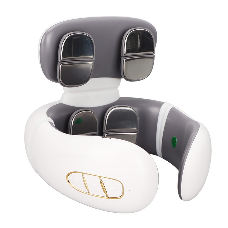 Cordless Intelligent Neck Massager Electric Vibrating Cervical Spine Massage Machine