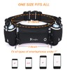 Running Belt with Water Bottles(2 X 175ml/6oz),Wanlxc Hydration Belt Fanny