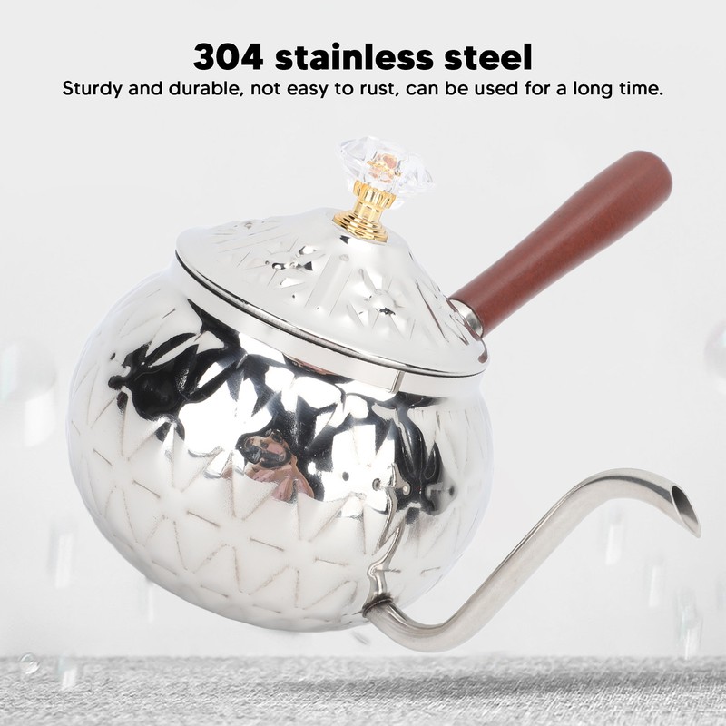 Pour Over Coffee Kettle 304 Stainless Steel Long Narrow Spout