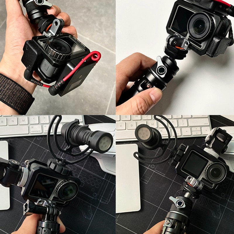 Aluminium Alloy Camera Cage Case for DJI Osmo Action Camera