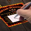 Tkifoda 25 Pcs Chili Cook Off Scorecard, Score Sheets, Score