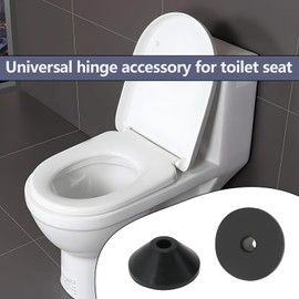 VGOL 2 Sets M6 Bolt Rubber Dome Foam Washer Set Toilet Cistern Seal Kit Toilet Seat Universal Hhinge Accessories Toilet Seat Gasket Nut Fasteners