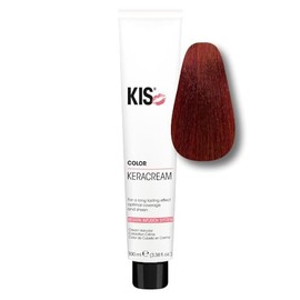 KIS KeraCream Colour - Permanent Hair Colour Cream - 100 ml - 5RK - High Coverage - Intense Hair Colour - Keratin Infusion - Animal Friendly & Sustainable