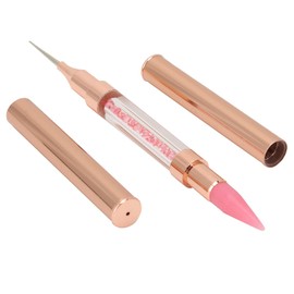 Dual‑Ended Rhinestone Dotting Pen Rhinestone Picker Dotting Pen Wax Tip Rhinestone Pickup Tool Dotting Pen Manicure Nail Art Tool Nail Art DIY Decoration Tool(Pink)