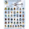 B-52 Stratofortress Wings Poster 18 x 24 Military Airplanes