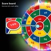 74CM Sticky Ball Board Foldable Dart Board with Remote Control