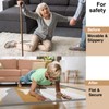 Flexible PVC Carpet Edge Trim Strip, Self-Adhesive, Cuttable Floor Transition