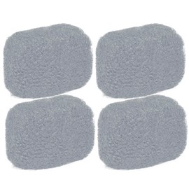 Locsanity Afro Kinky 100% Bulk Natural Human Hair - Braiding Hair for Dreadlocks, Loc Repair, Dreadlock Extensions, Twists, Braids - 8 Inches Long, 1 Oz 100% Grey