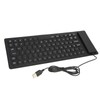 Foldable Silicone Keyboard 85 Keys Foldable Design Silent Wired Waterproof