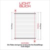 Lichtblick Klemmfix Honeycomb Pleated Blind, No Drilling, Tensioned, Blackout -