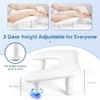 Manicure Arm Rest for Nails Tech: U-shaped Adjustable Nail Armrest