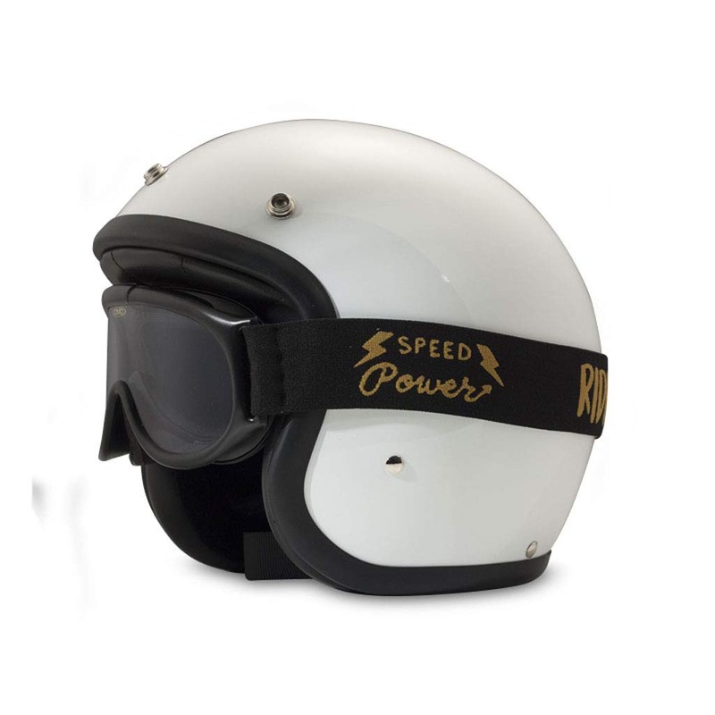 DMD Motorcycle Googles, Black, Größe Universal