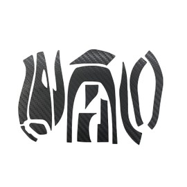 CUSTOM SEAT.JP ARMOR FOR YOROI IMZ Custom Decal Scratch Proof Scratch Protection Bait Reel Custom (Black for Right Handle))