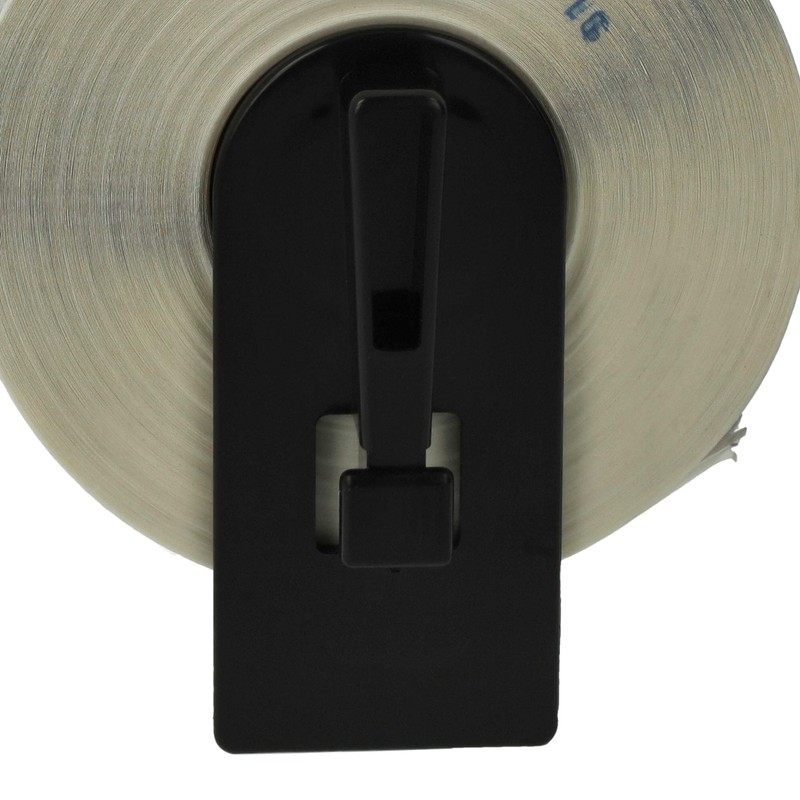 vhbw 1 x Label Roll with Holder 62 mm x