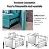 4Pcs Furniture connectors Sectional Sofa Connector, Diagonal Bolts, Sofa Fixing