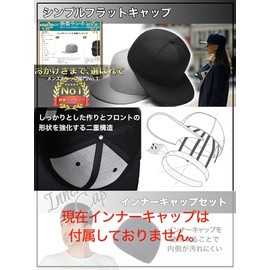 M2Ma Men's Flat Cap, Stylish, Flat Brim, Sports Cap, Golf, Tennis, Skateboarding Hat, multicolor (gray / black)