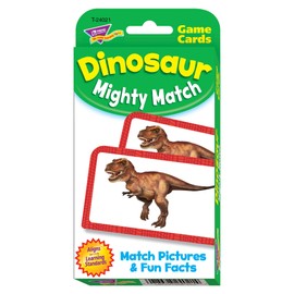 TREND ENTERPRISES, INC. Dinosaur Mighty Match Challenge Cards