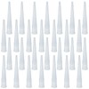 40 Pcs Plastic Caulking Gun Nozzle Tips for Sausage Caulking