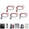 LED Metal Indicator Light Lamp 6 mm 6 V Waterproof
