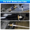 Spurtar 21 Pcs Brake Line Fittings, 3/16 Brake Line Fitting