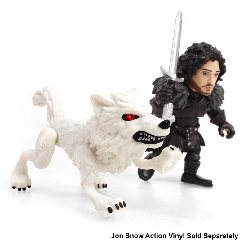 The Loyal Subjects Game of Thrones Ghost Wolf Original Action