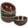 MAKOLO Ceramic Soy Sauce Dish Small Dipping Bowls, 3 in,