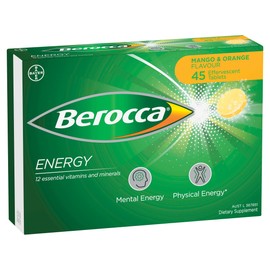 Berocca Performance Orange 45 Effervescent Tablets