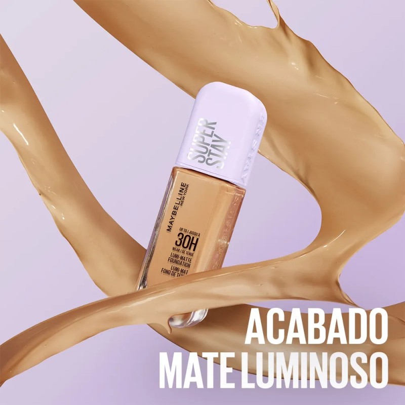 Base de Maquillaje Superstay Lumi Matte de Maybelline Ny Tono