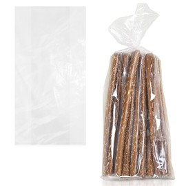 APQ Plastic Bread Bags for Homemade Bread, 10 x 4 x 20 Inch. 1000 Pack Open Top Gusseted Plastic Bags for Packaging Products. 0.75 Mil Plastic Bread Storage Bags. Waterproof Bags for Homemade Bread