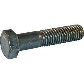 7/8 x 6 Hex Machine Bolt A307 Grade A Steel (Quantity: 10) Plain Steel, Coarse Thread, Partially Threaded, 7/8-9 x 6